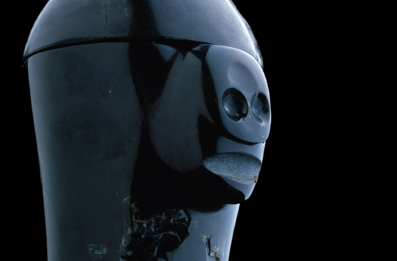 Pictured is an obsidian funerary urn (1375–1427 CE) from Templo Mayor of Tenochtitlan. Image credit: Proyecto Templo Mayor/Michel Zabé (photographer).